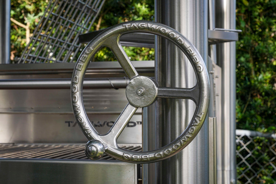 Tagwood BBQ Argentine Santa Maria Wood Fire & Charcoal Gaucho Grill all Stainless Steel | BBQ12SS