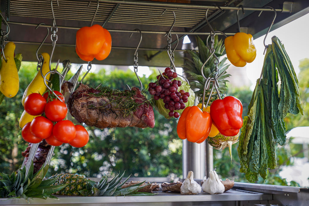 Tagwood BBQ Argentine Santa Maria Wood Fire & Charcoal Gaucho Grill all Stainless Steel | BBQ12SS