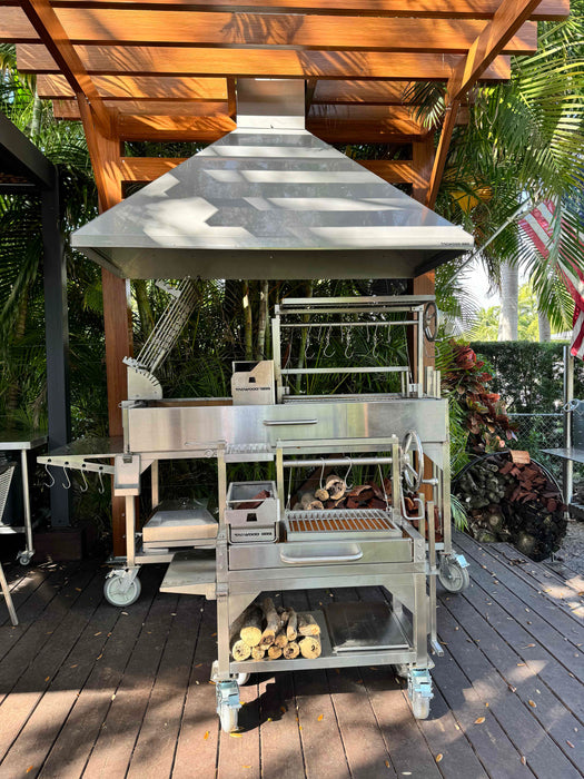 Tagwood BBQ Argentine Santa Maria Wood Fire & Charcoal Gaucho Grill | BBQ03SS MINI
