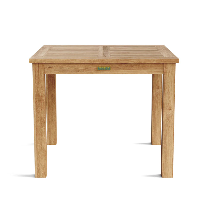 Anderson Teak Bahama 35" Square Bistro Table