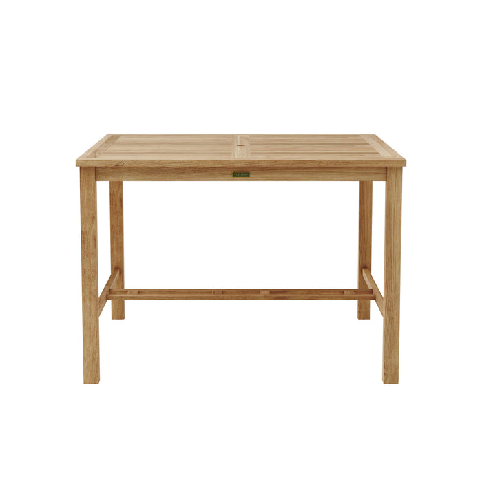 Anderson Teal Windsor 59" Square Bar Table