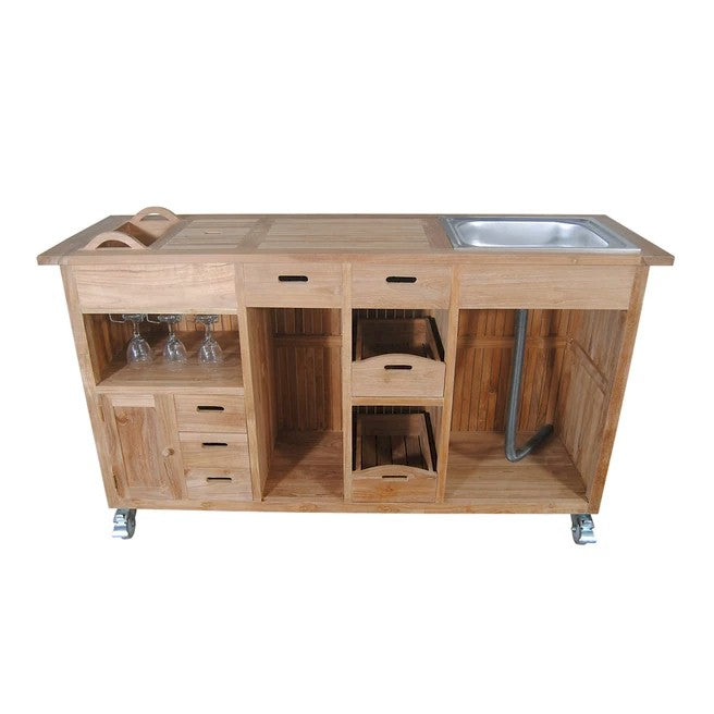 Anderson Teak Safari 67” Bar Table