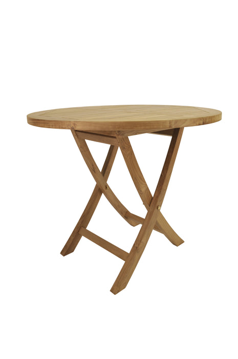 Anderson Teak Bahama 35" Round Folding Table