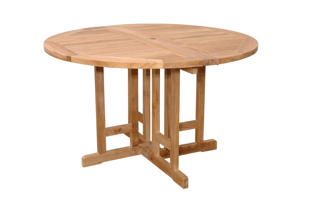 Anderson Teak Butterly 47" Round Folding Table