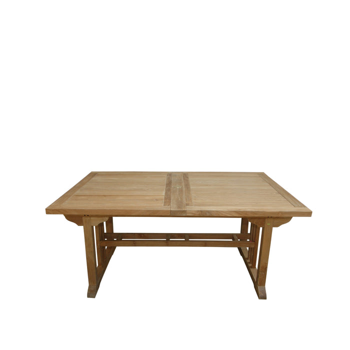 Anderson Teak Sahara 106" Rectangular Double Extension Table