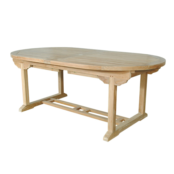 Anderson Teak Bahama 117" Oval Extension Table