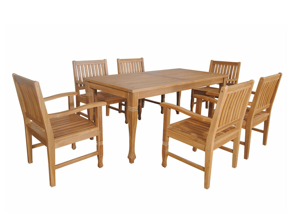 Anderson Teak Rockford 7-Piece Dining Set