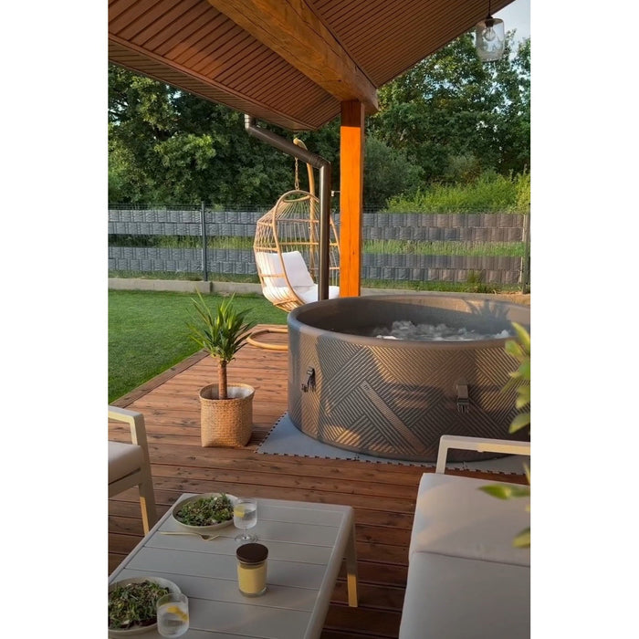 MSPA FRAME Mono Round 6 Person Inflatable Hot Tub Spa | F-MO063W