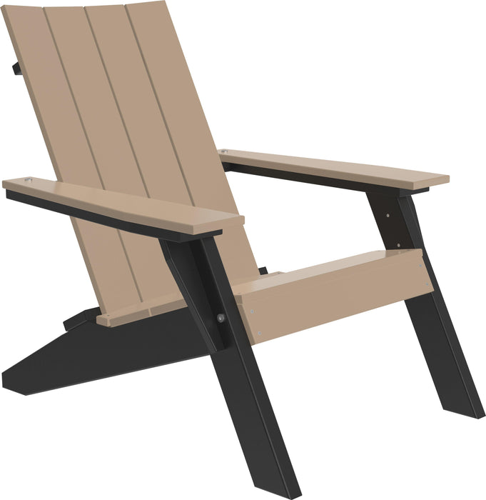 LuxCraft Recycled Plastic Urban Adirondack Chair