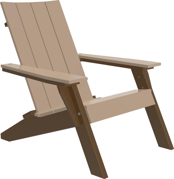 LuxCraft Recycled Plastic Urban Adirondack Chair
