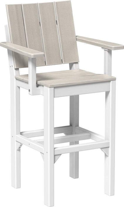 LuxCraft Recycled Plastic Urban Arm Chair (BAR HEIGHT)