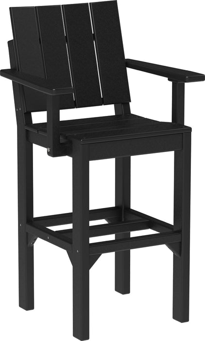 LuxCraft Recycled Plastic Urban Arm Chair (BAR HEIGHT)
