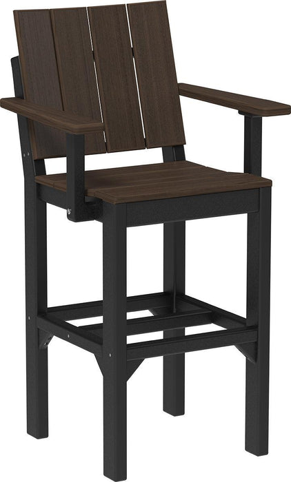 LuxCraft Recycled Plastic Urban Arm Chair (BAR HEIGHT)