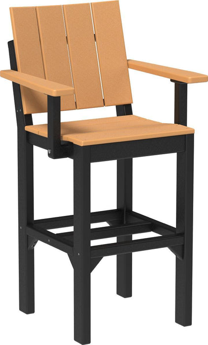 LuxCraft Recycled Plastic Urban Arm Chair (BAR HEIGHT)