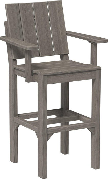 LuxCraft Recycled Plastic Urban Arm Chair (BAR HEIGHT)