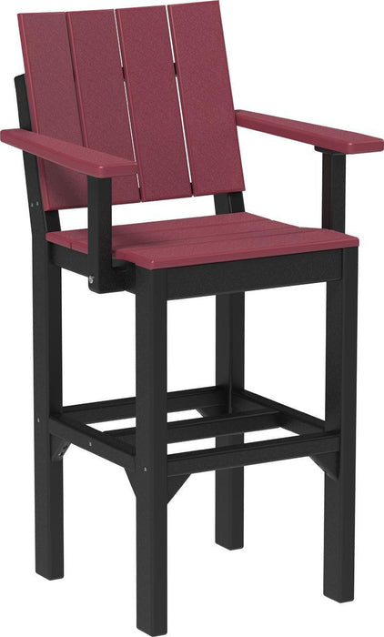 LuxCraft Recycled Plastic Urban Arm Chair (BAR HEIGHT)