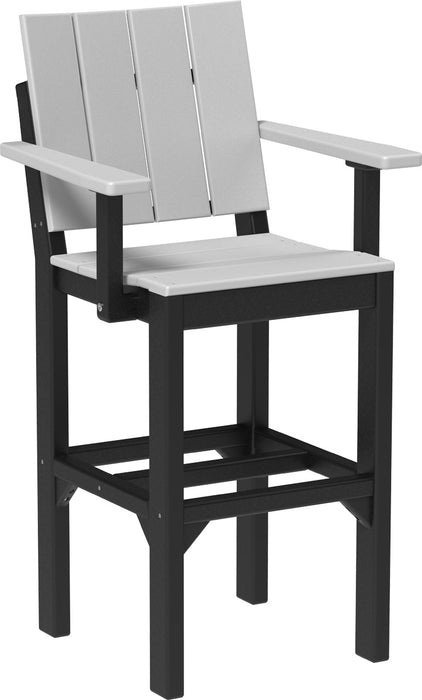 LuxCraft Recycled Plastic Urban Arm Chair (BAR HEIGHT)