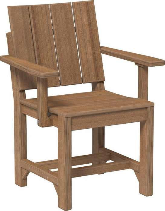 LuxCraft Recycled Plastic Urban Arm Chair (DINING HEIGHT)