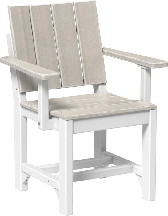 LuxCraft Recycled Plastic Urban Arm Chair (DINING HEIGHT)