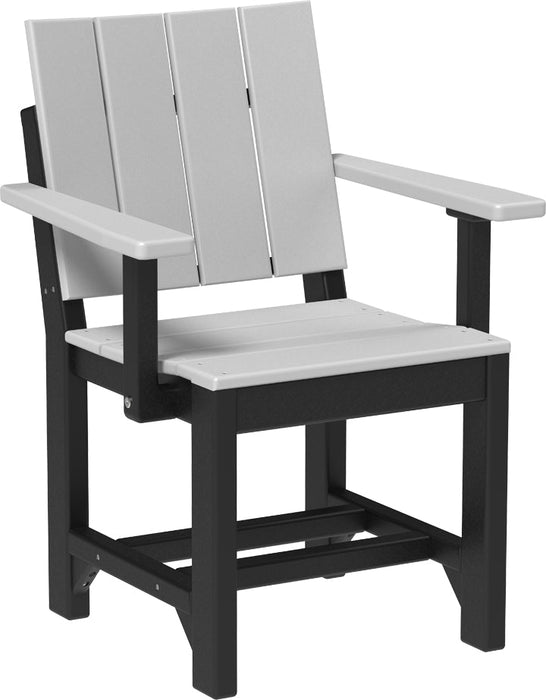 LuxCraft Recycled Plastic Urban Arm Chair (DINING HEIGHT)