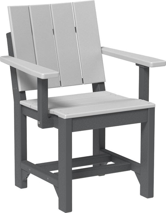 LuxCraft Recycled Plastic Urban Arm Chair (DINING HEIGHT)