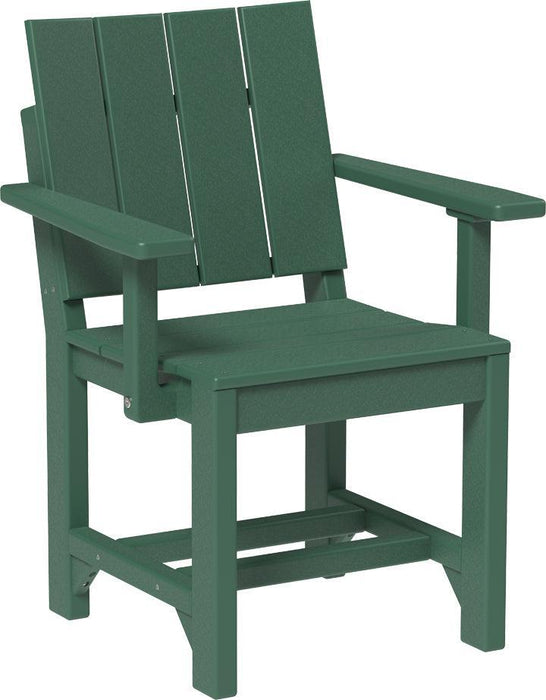 LuxCraft Recycled Plastic Urban Arm Chair (DINING HEIGHT)
