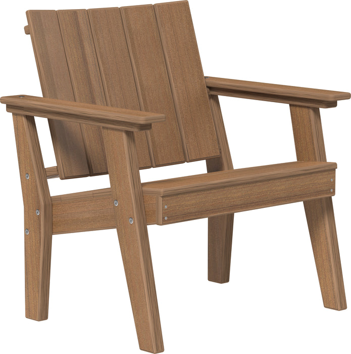 LuxCraft Recycled Plastic Urban Chat Deck Chair