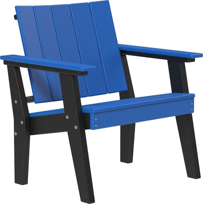 LuxCraft Recycled Plastic Urban Chat Deck Chair