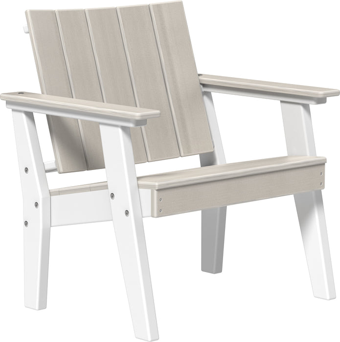LuxCraft Recycled Plastic Urban Chat Deck Chair