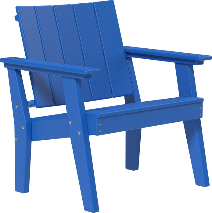 LuxCraft Recycled Plastic Urban Chat Deck Chair