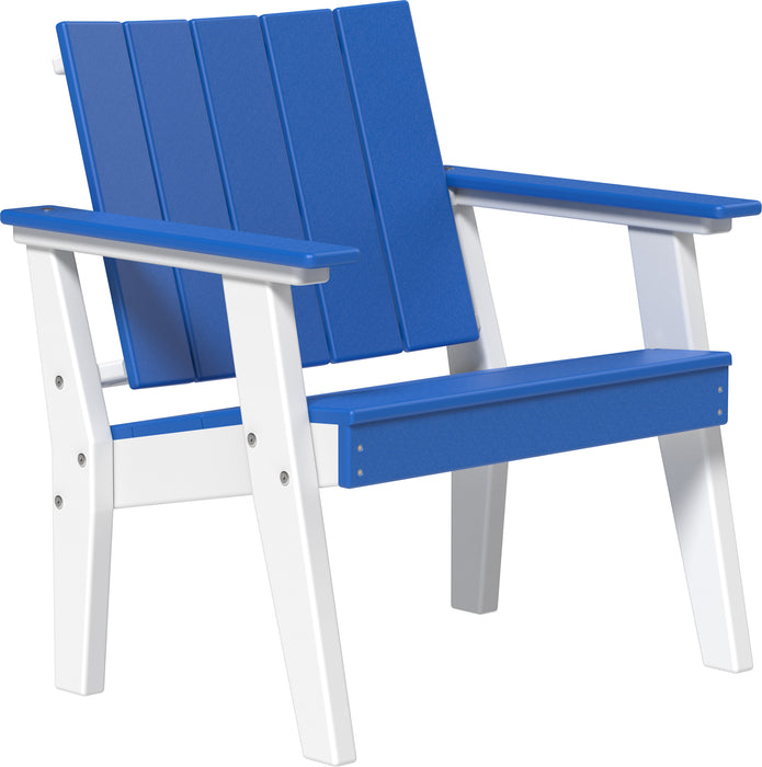 LuxCraft Recycled Plastic Urban Chat Deck Chair