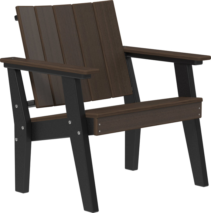 LuxCraft Recycled Plastic Urban Chat Deck Chair