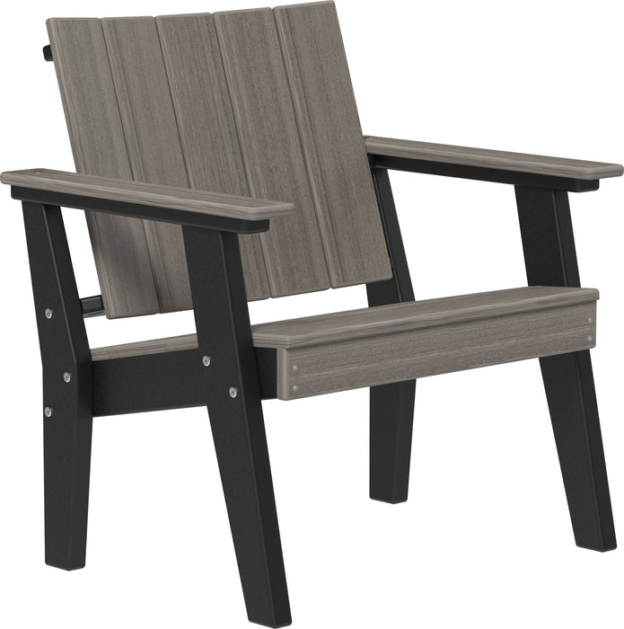 LuxCraft Recycled Plastic Urban Chat Deck Chair