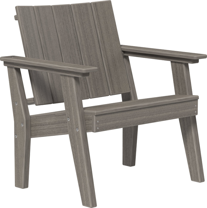 LuxCraft Recycled Plastic Urban Chat Deck Chair