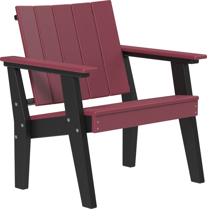 LuxCraft Recycled Plastic Urban Chat Deck Chair