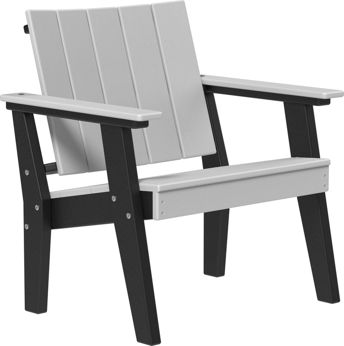 LuxCraft Recycled Plastic Urban Chat Deck Chair