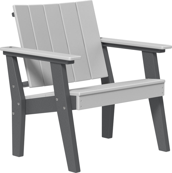LuxCraft Recycled Plastic Urban Chat Deck Chair