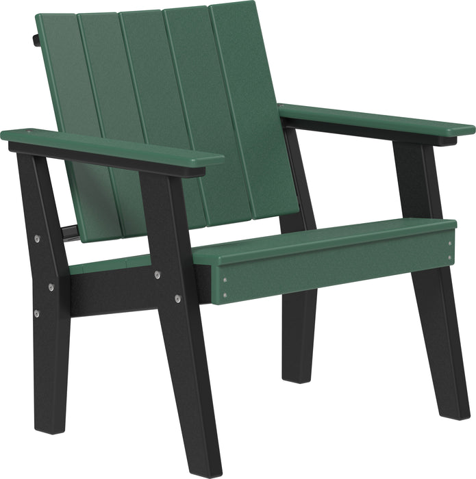 LuxCraft Recycled Plastic Urban Chat Deck Chair