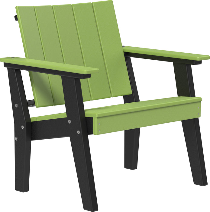 LuxCraft Recycled Plastic Urban Chat Deck Chair