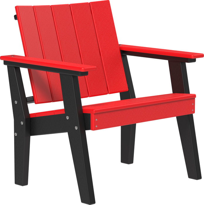 LuxCraft Recycled Plastic Urban Chat Deck Chair