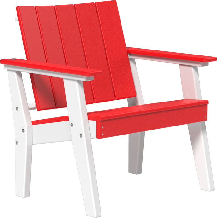 LuxCraft Recycled Plastic Urban Chat Deck Chair