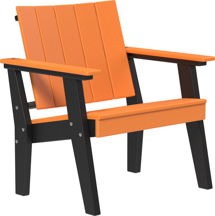 LuxCraft Recycled Plastic Urban Chat Deck Chair