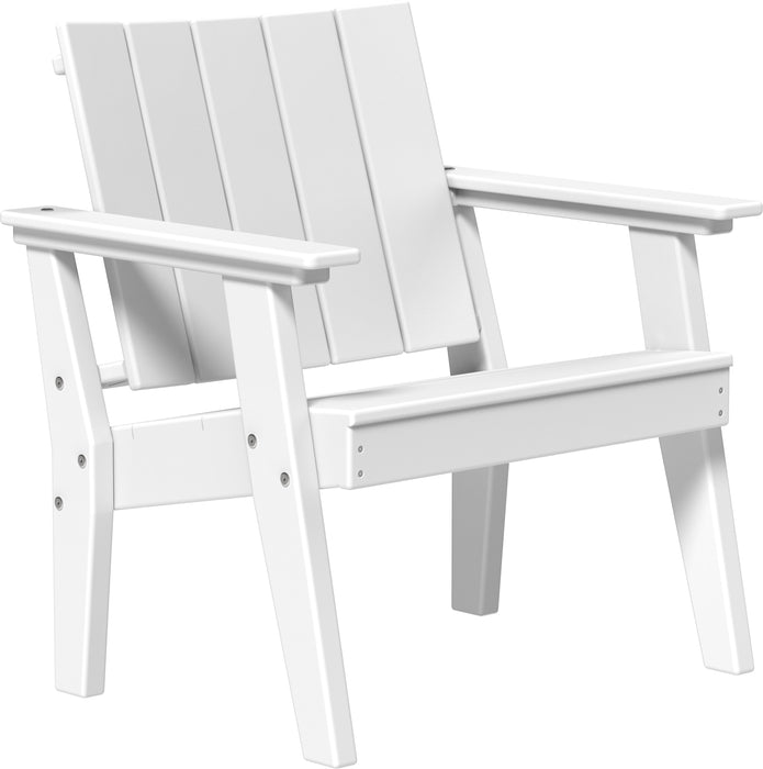 LuxCraft Recycled Plastic Urban Chat Deck Chair
