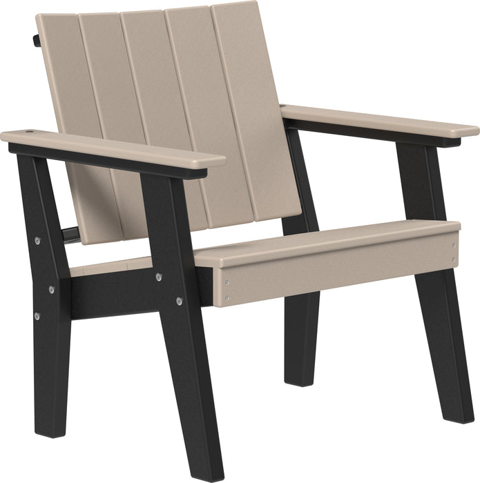 LuxCraft Recycled Plastic Urban Chat Deck Chair