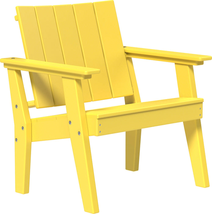 LuxCraft Recycled Plastic Urban Chat Deck Chair