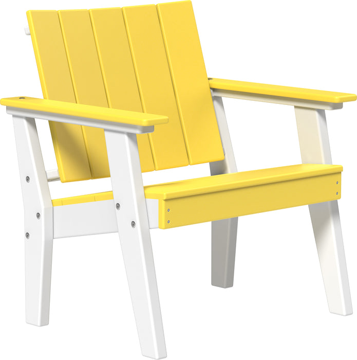 LuxCraft Recycled Plastic Urban Chat Deck Chair