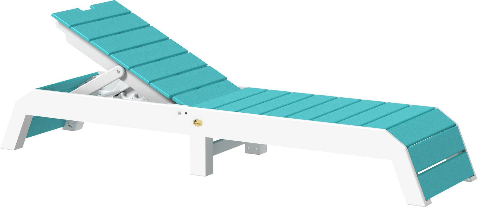 LuxCraft Recycled Plastic Urban Chaise Lounge Chair