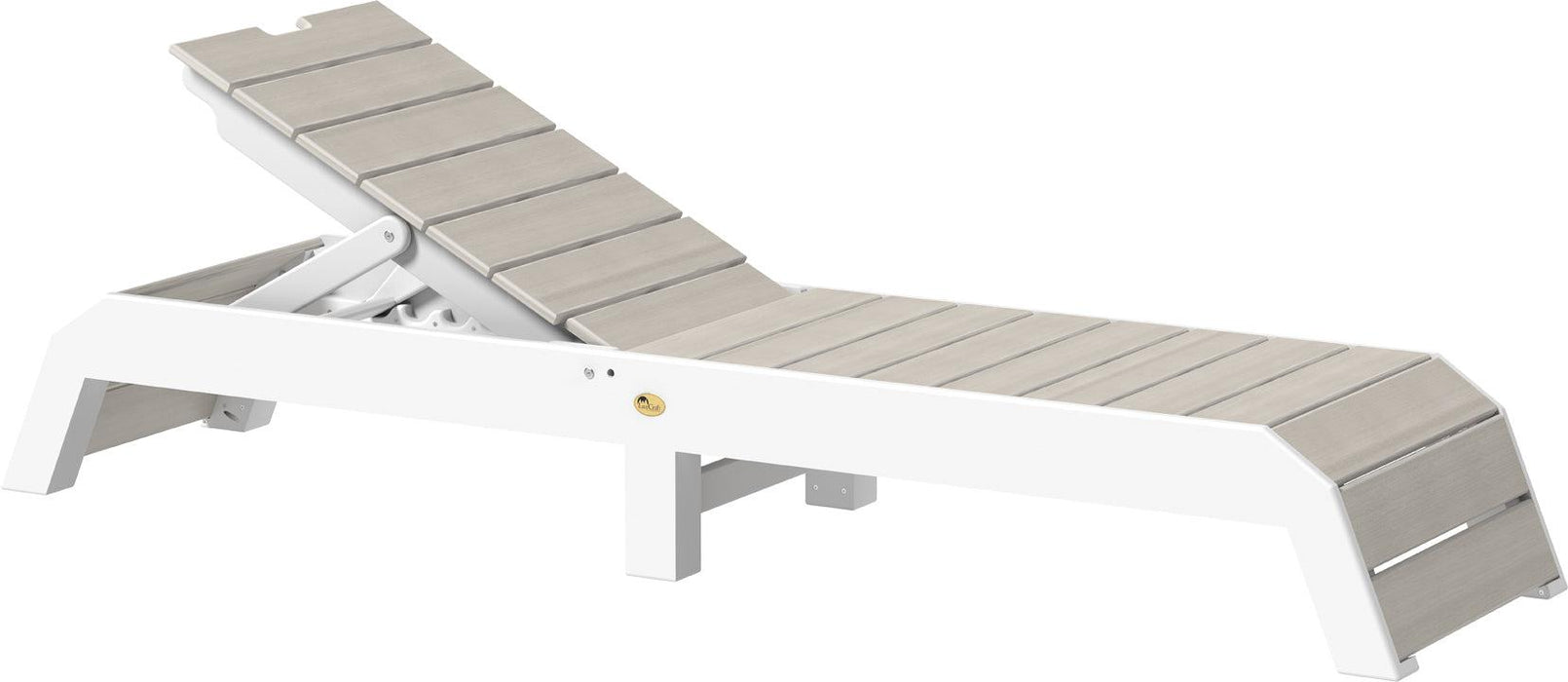 LuxCraft Recycled Plastic Urban Chaise Lounge Chair