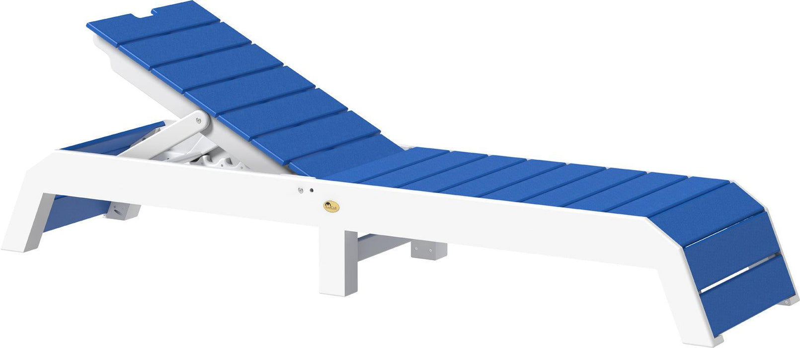 LuxCraft Recycled Plastic Urban Chaise Lounge Chair