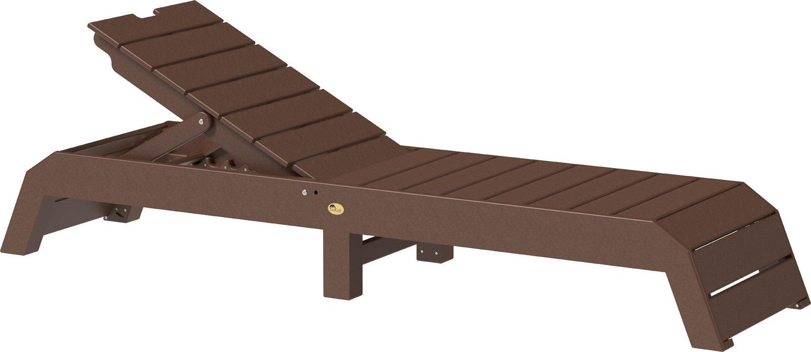 LuxCraft Recycled Plastic Urban Chaise Lounge Chair